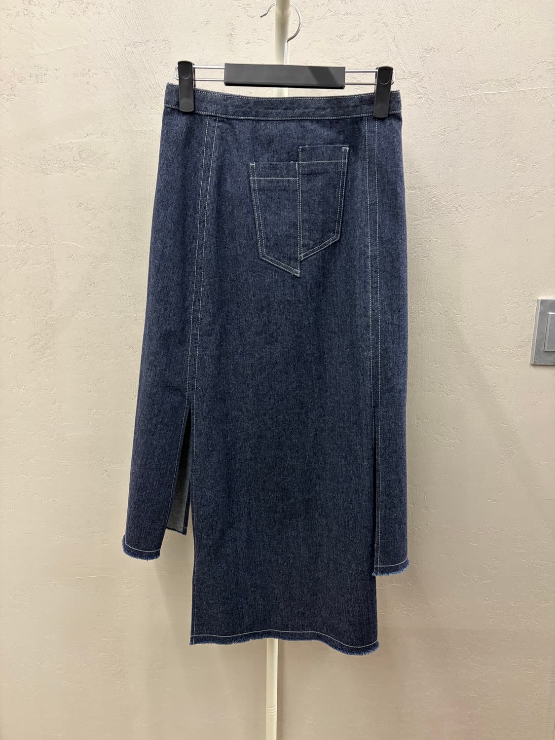 THEILMA 데님 랩 스커트 M 상품이미지5