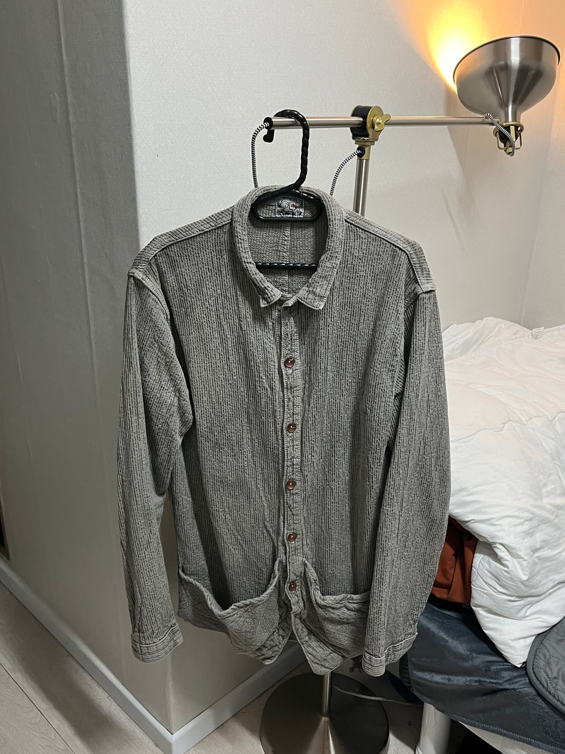 텐더앤코(Tender Co.) Type 461 와플 셔츠 자켓 - 4사이 상품이미지1