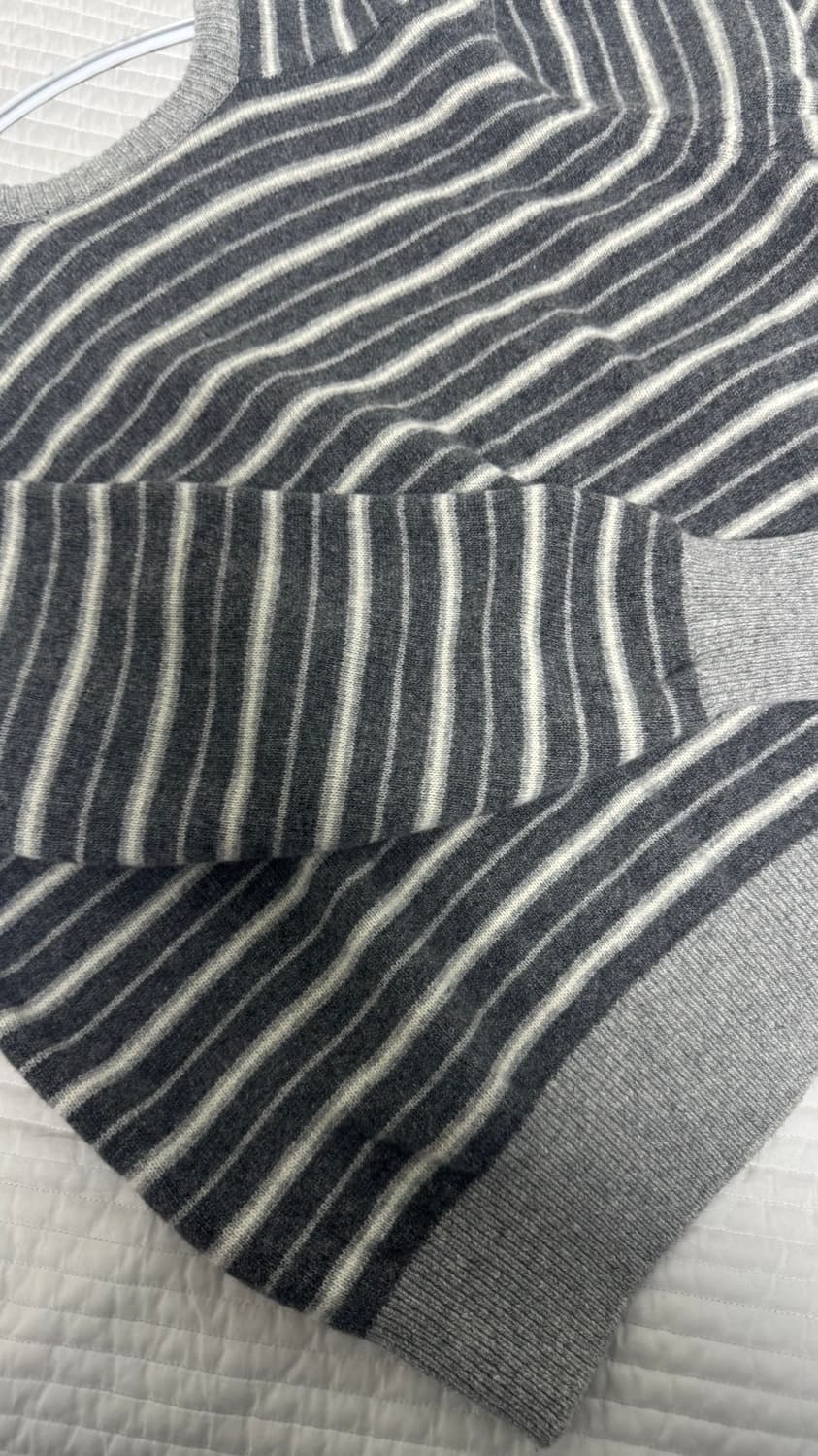 문달 Pencil stripe knit 사이즈 M 상품이미지3