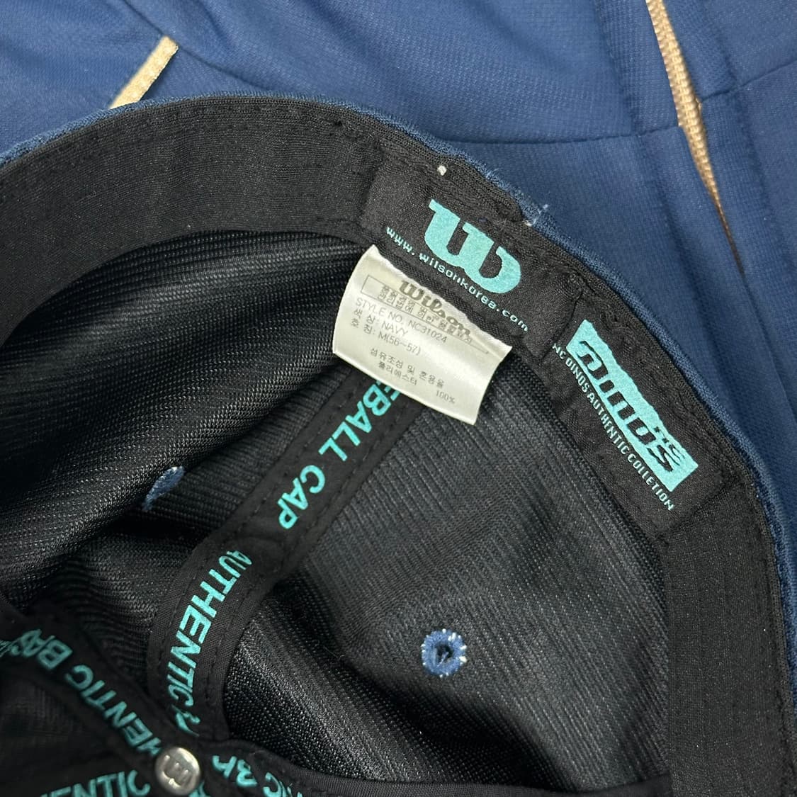 윌슨 NC다이노스 어센틱 볼캡 M 상품이미지6