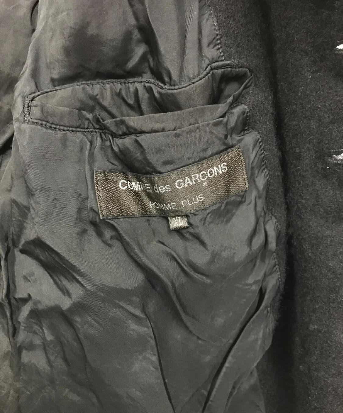 21aw 꼼데가르송 옴므플러스 보일드 울 블레이져 상품이미지6