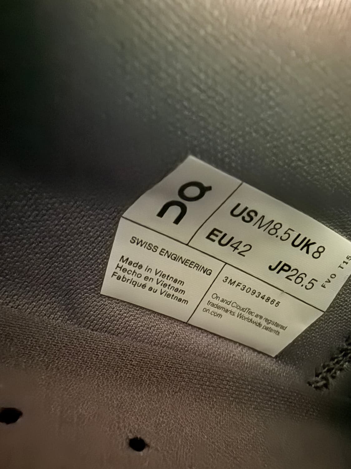 265 온러닝 파프 클라우드몬스터 하이퍼 팬텀 아폴로 (잠실매장한정판) 상품이미지4