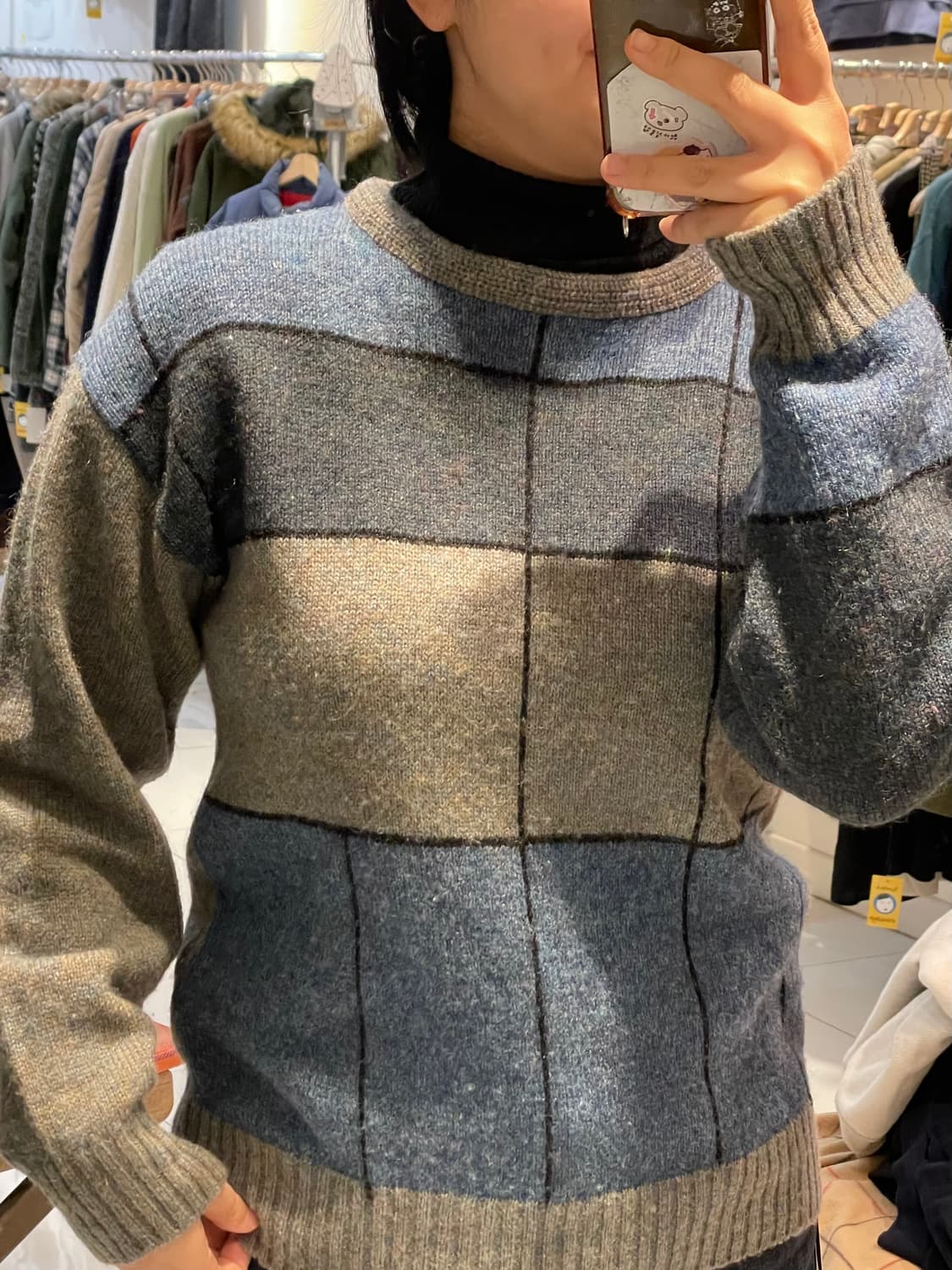 일본빈티지 패턴니트 상품이미지2