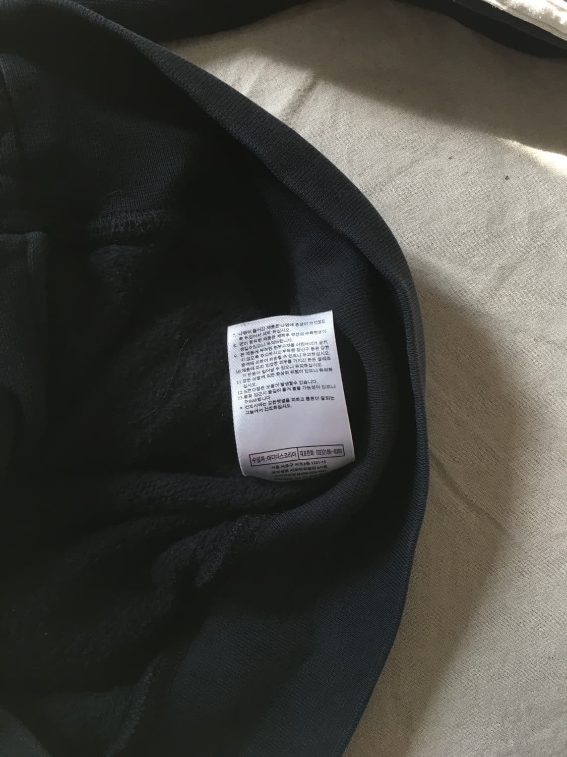 아디다스 배색 코튼집업 상품이미지6