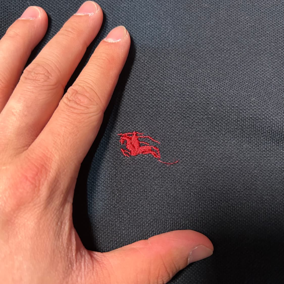 [L] 버버리 크롭핏 노바체크 카라 반팔 상품이미지2