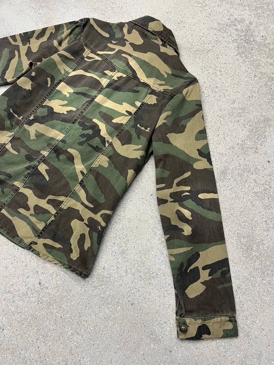 Baby shoop 밀리터리 데님 자켓 상품이미지6