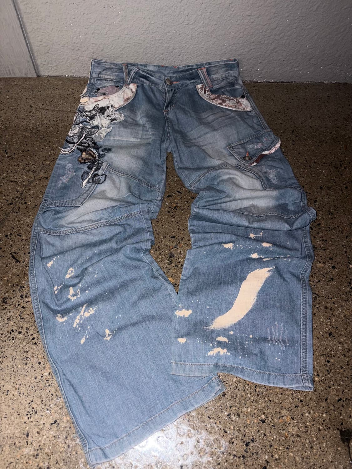 오리엔탈 빈티지 데님팬츠 상품이미지2