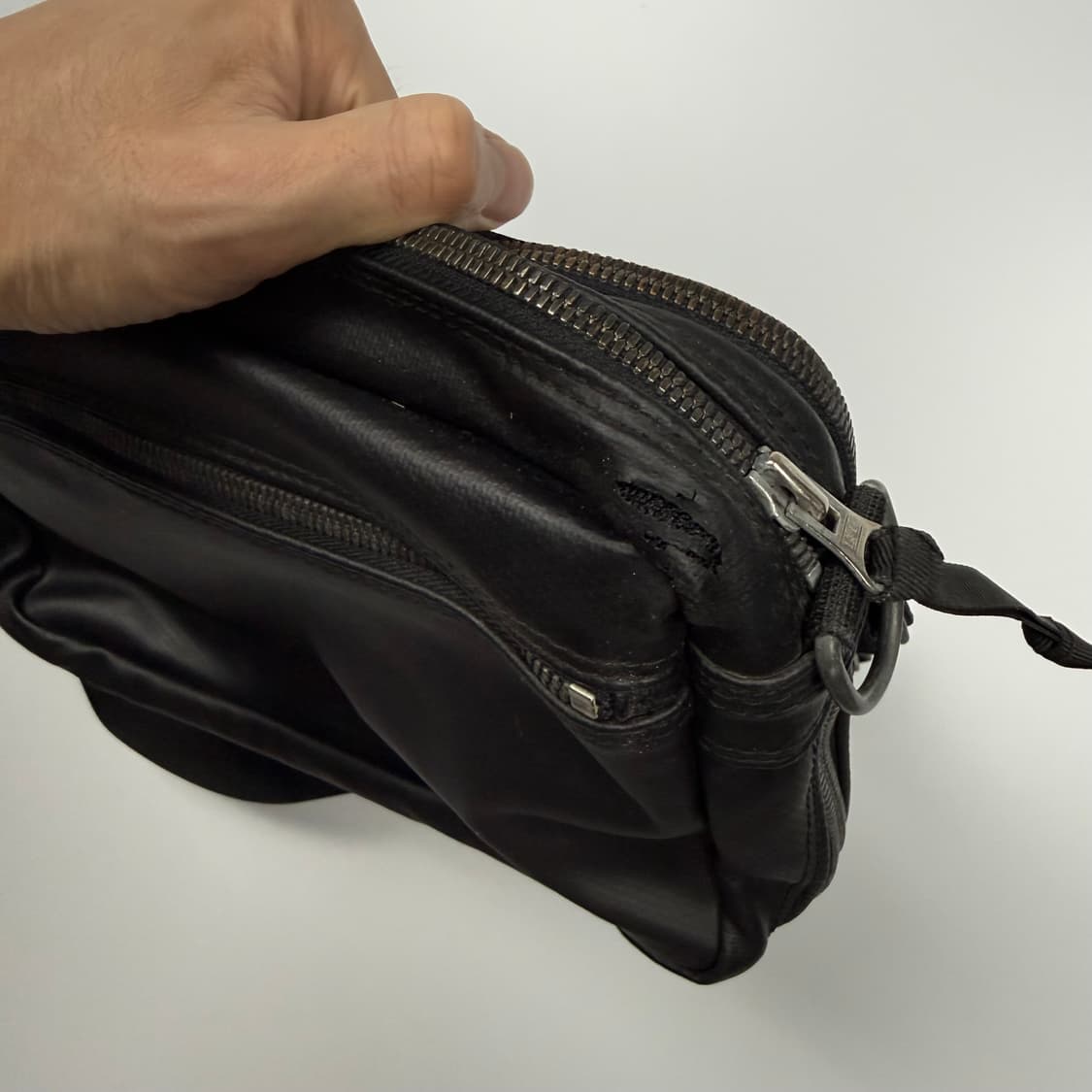 요시다포터 러기지라벨 뉴라이너 숄더백 블랙 상품이미지8