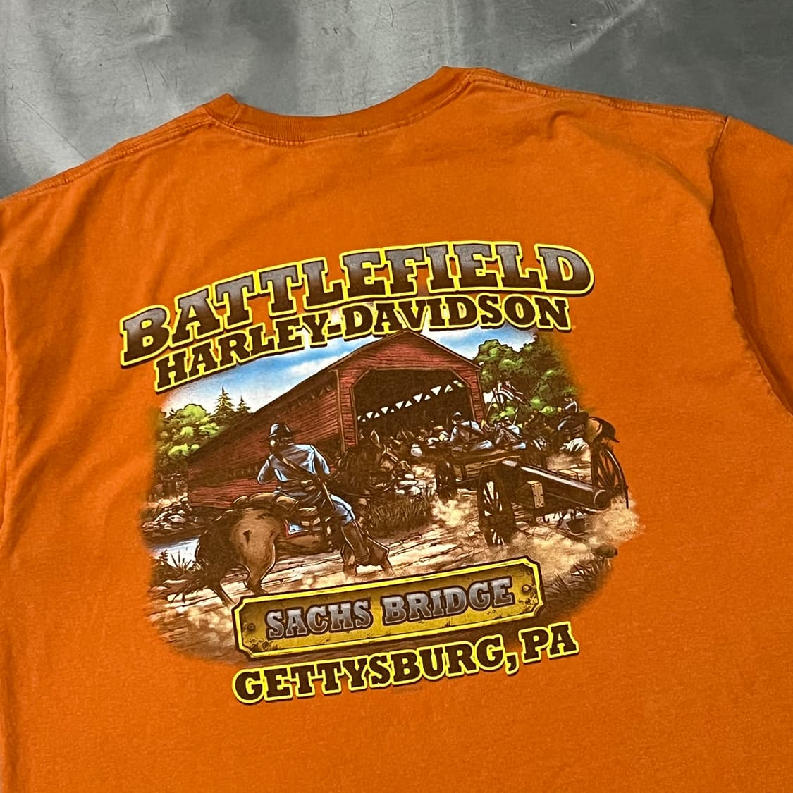  할리데이비슨 프린팅 반팔티 y15703 상품이미지4