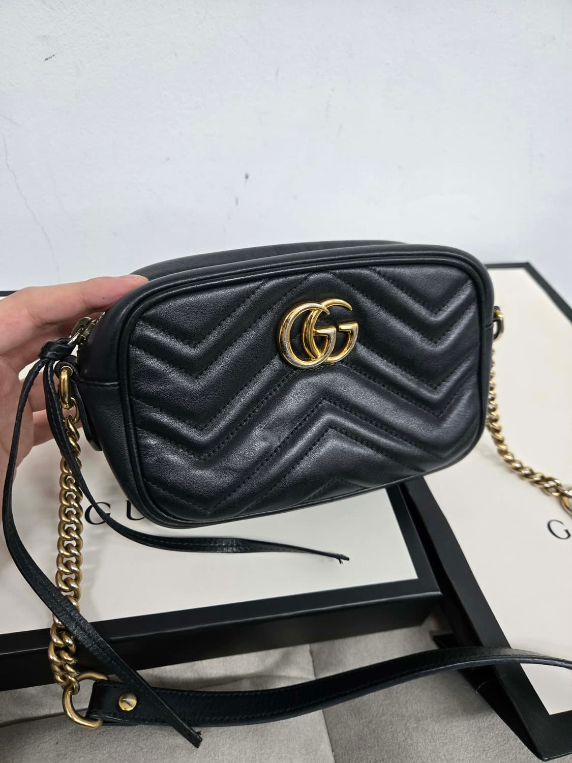 [보증서 정품]구찌 마몬트 카메라백 상품이미지1