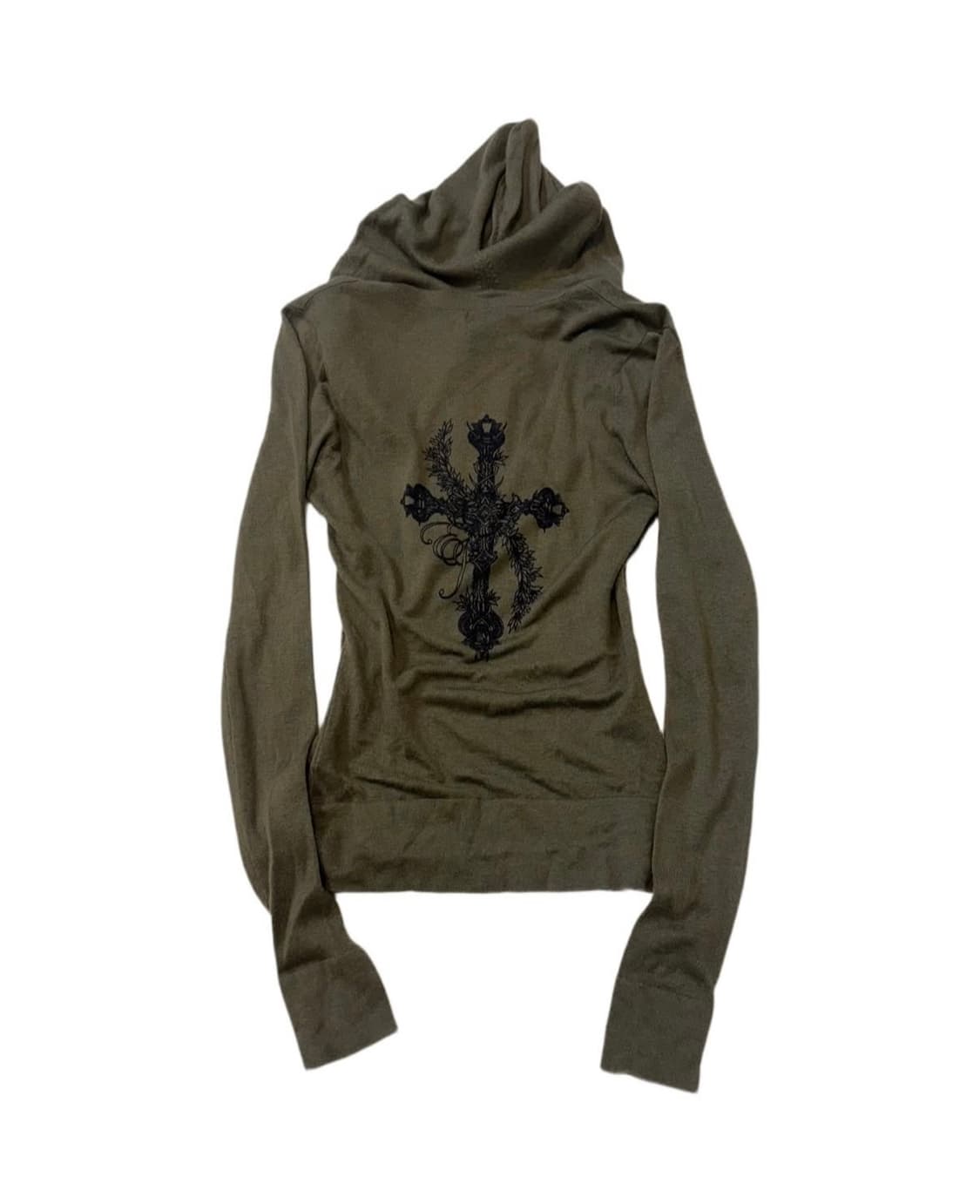 Earl jean Cashmere Back Detail zipup 상품이미지2