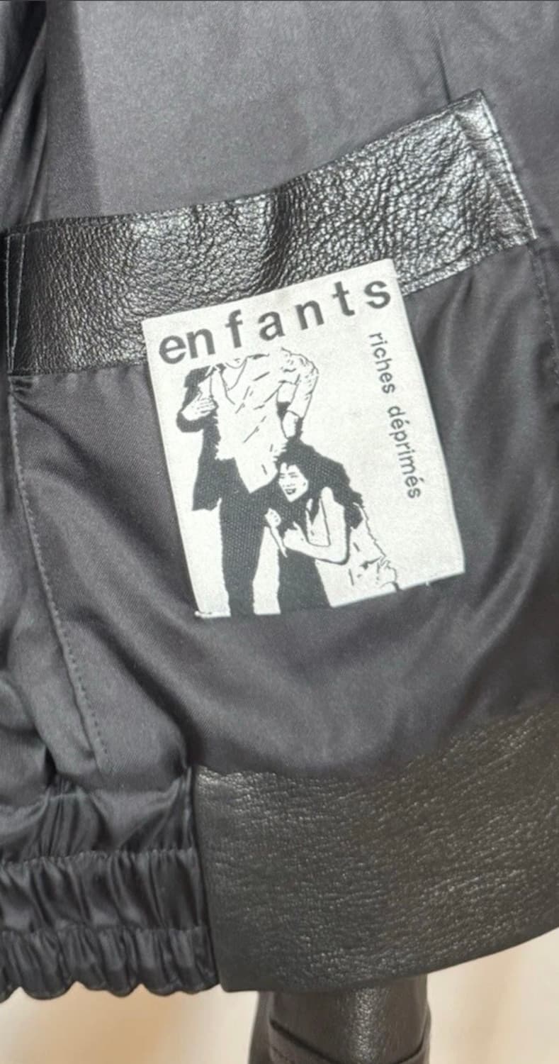 (XL) ERD 앙팡리쉬데프리메 오피움 덴 프랭크 레더 자켓 상품이미지5