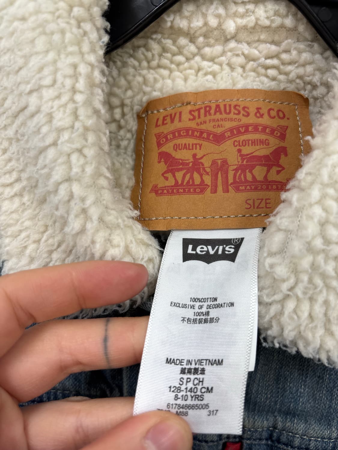 택부착)리바이스 우먼 데님자켓 상품이미지6