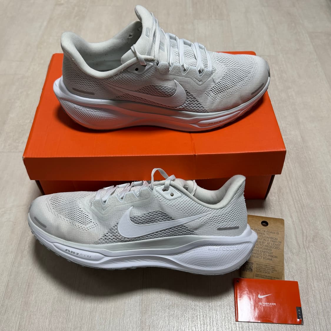 (275) 나이키 페가수스41 런닝화 화이트 상품이미지2