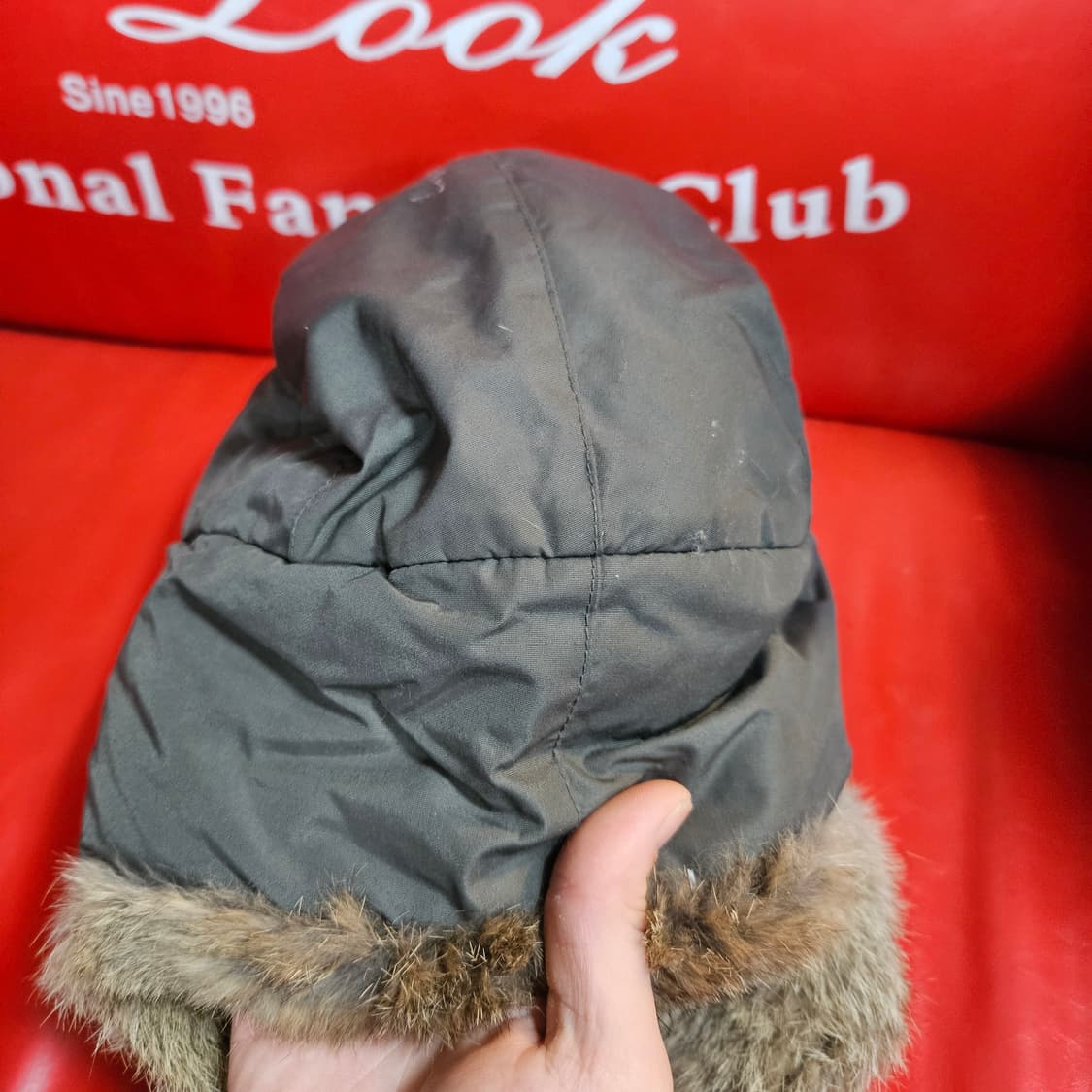 컬럼비아(Columbia) 00's 레빗퍼 카키 트루퍼햇 L size 상품이미지4