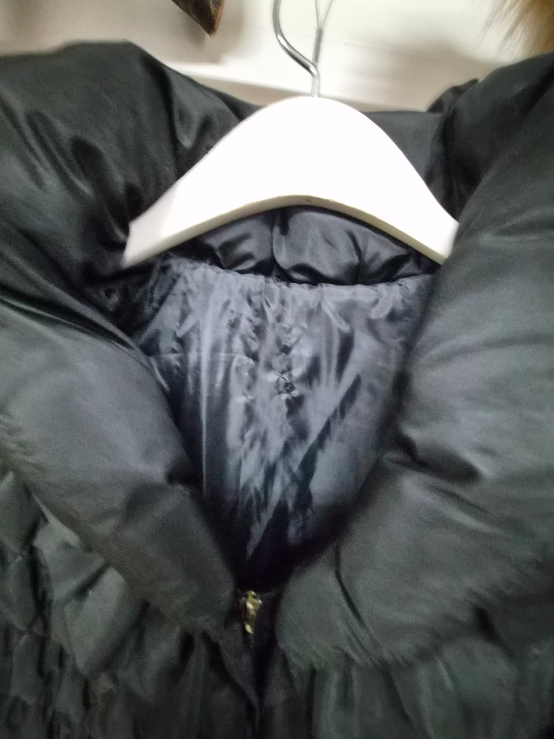 프릴 퀼팅 간절기패딩 상품이미지5