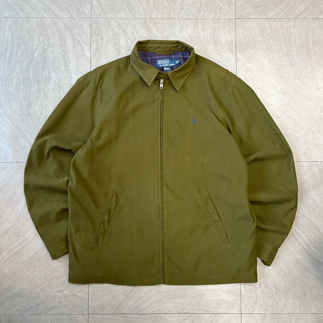 폴로 카키 바이스윙 자켓 상품이미지1