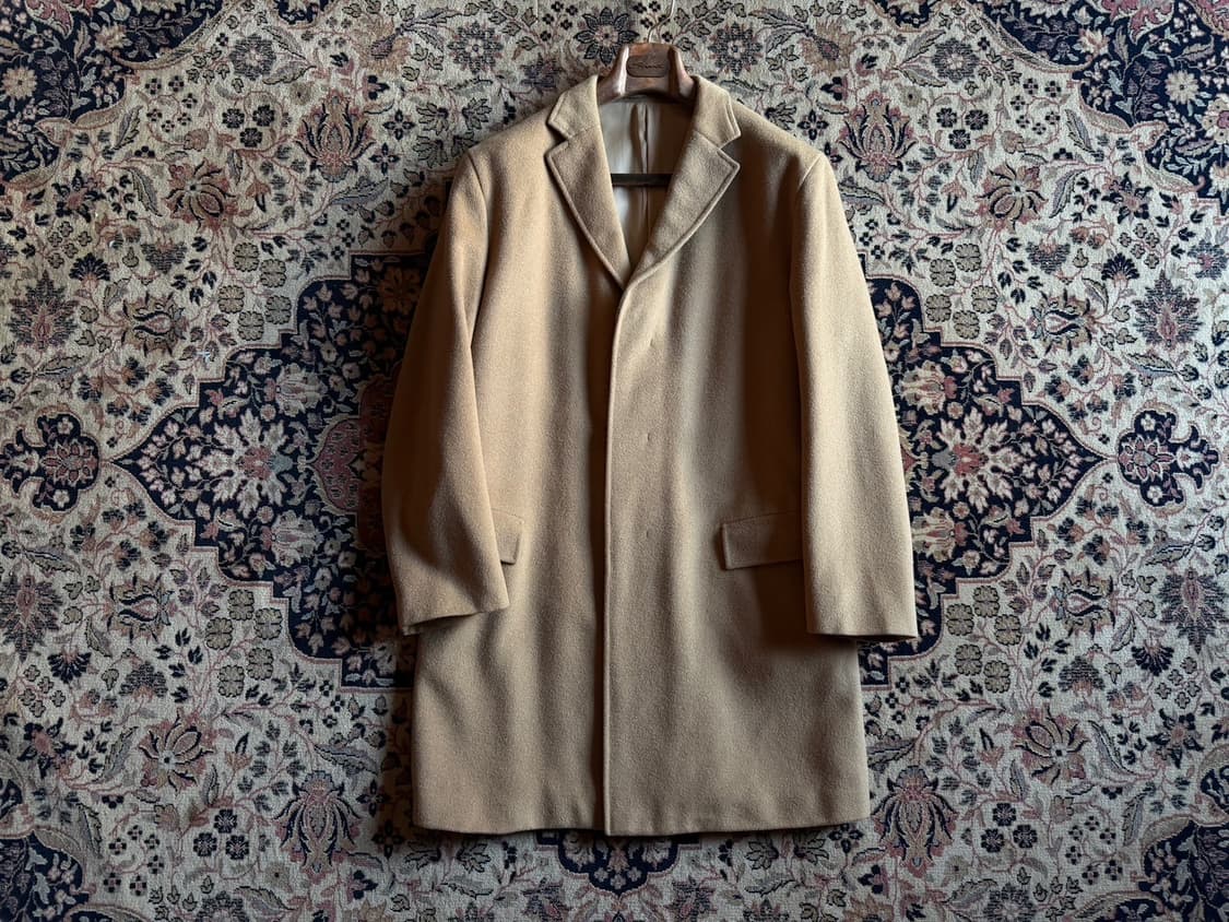 질샌더 카멜 체스터필드 코트 남성100 상품이미지10