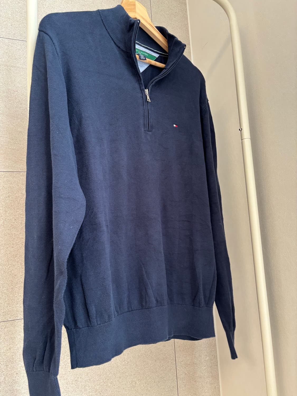 타미힐피거 골프 하프집업 니트 상품이미지1