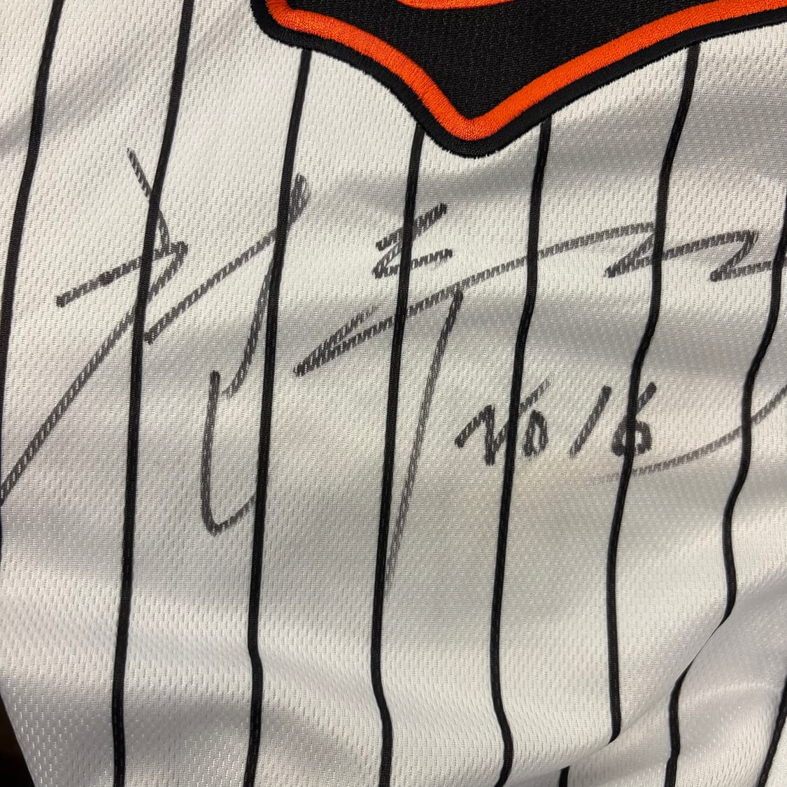 [정품] 롯데자이언츠 86 권두조 마킹 싸인 올드 유니폼 b18 상품이미지6