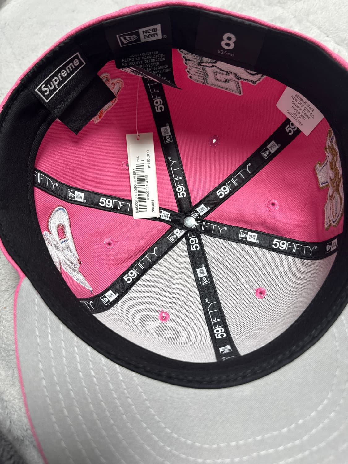 슈프림 2026 스냅백 핑크 상품이미지6