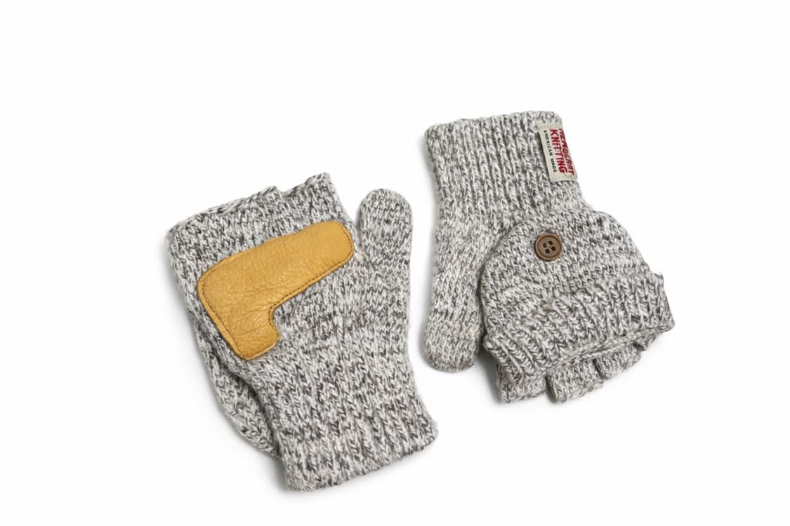 뉴베리니팅 사슴가죽 글로밋 장갑 오트밀 S/M 상품이미지1