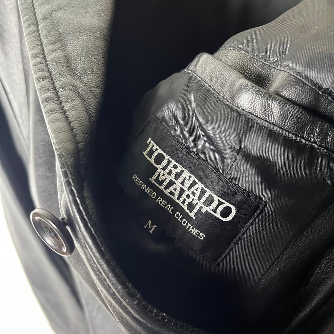 [Tornado Mart] 토네이도마트 램스킨 레더 블레이저 상품이미지4