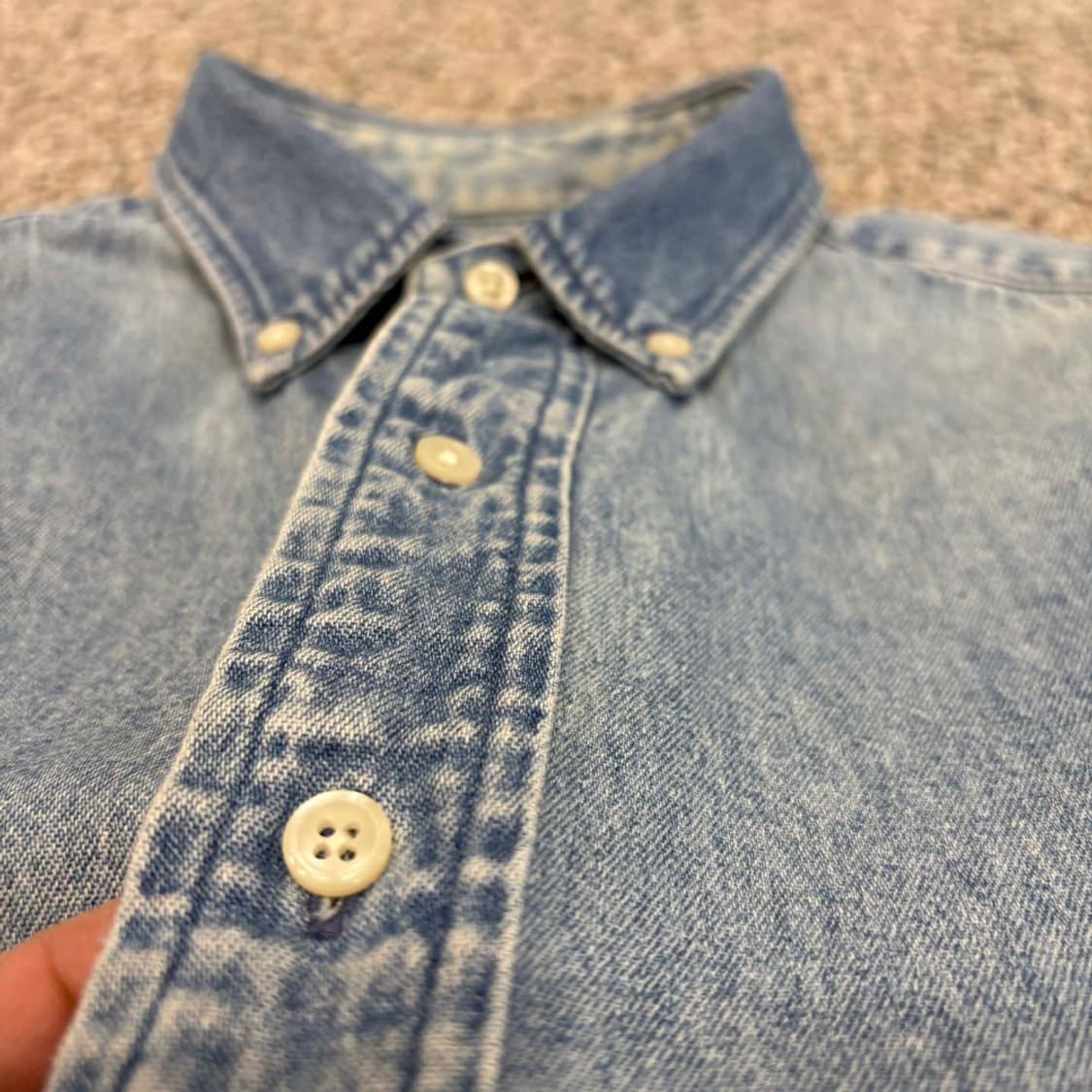 90s 폴로랄프로렌 데님셔츠 상품이미지7