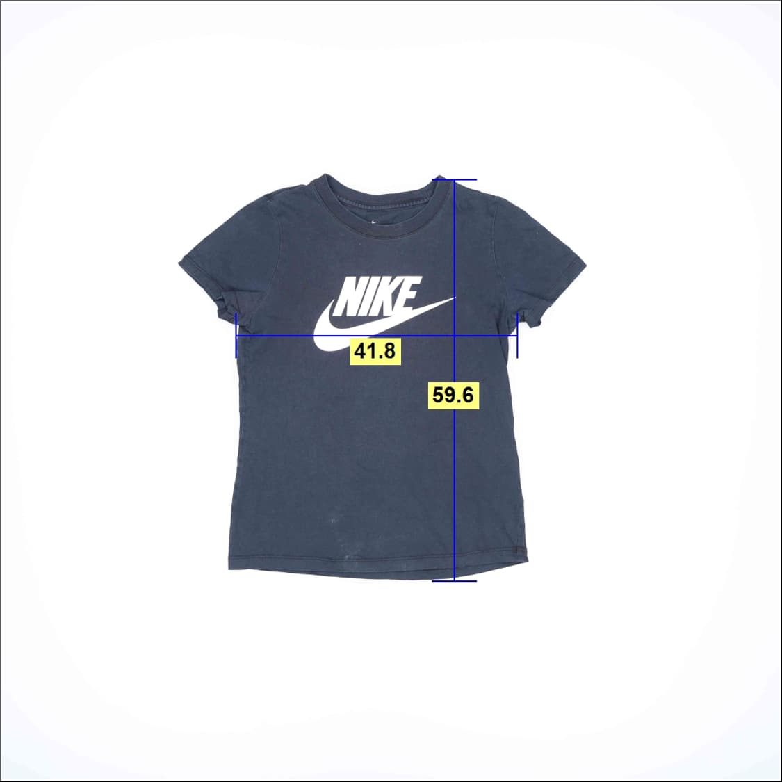 80 나이키 여성 빅로고 반팔티 0325H1 상품이미지7