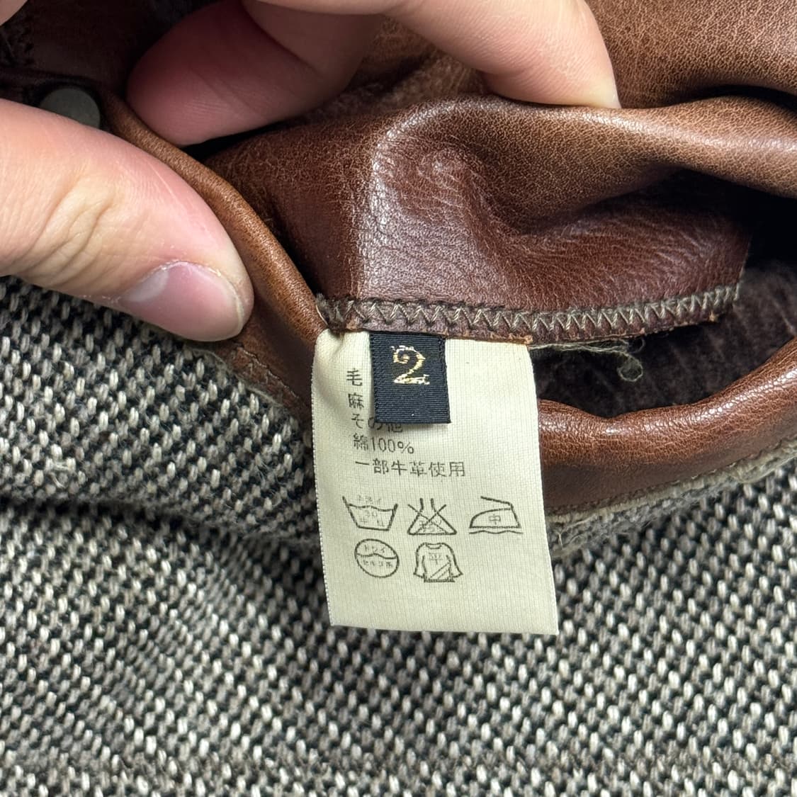 캐피탈 og 밀리터리 울 더블 자켓 2(100) 상품이미지8