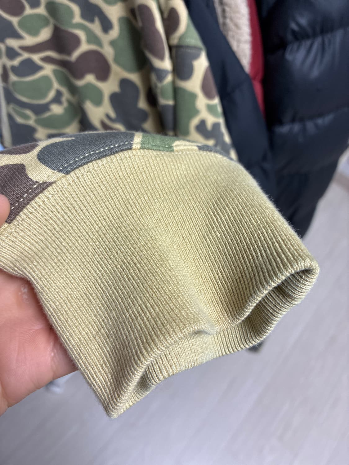 스투시 카모 후드집업 상품이미지4