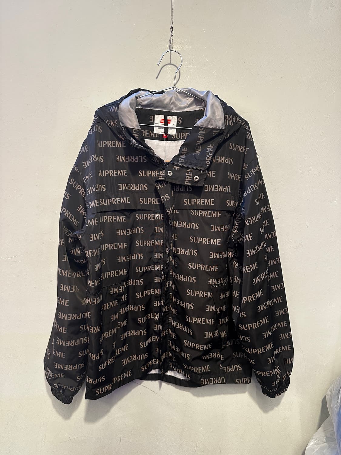 슈프림 16FW 리플렉티브 리핏 테이프 심 자켓  상품이미지2