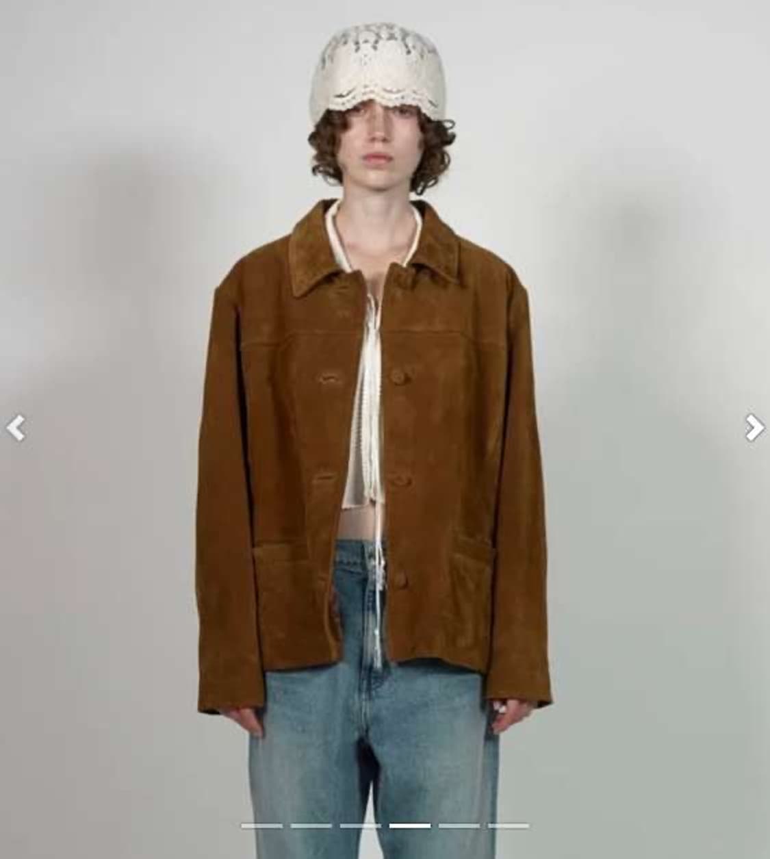 비아플레인 스웨이드 자켓 상품이미지1