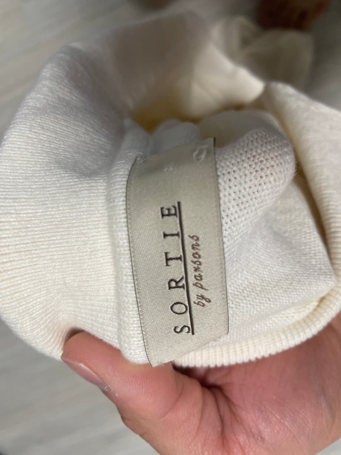 솔티 코튼 캐시미어 니트셔츠 상품이미지2