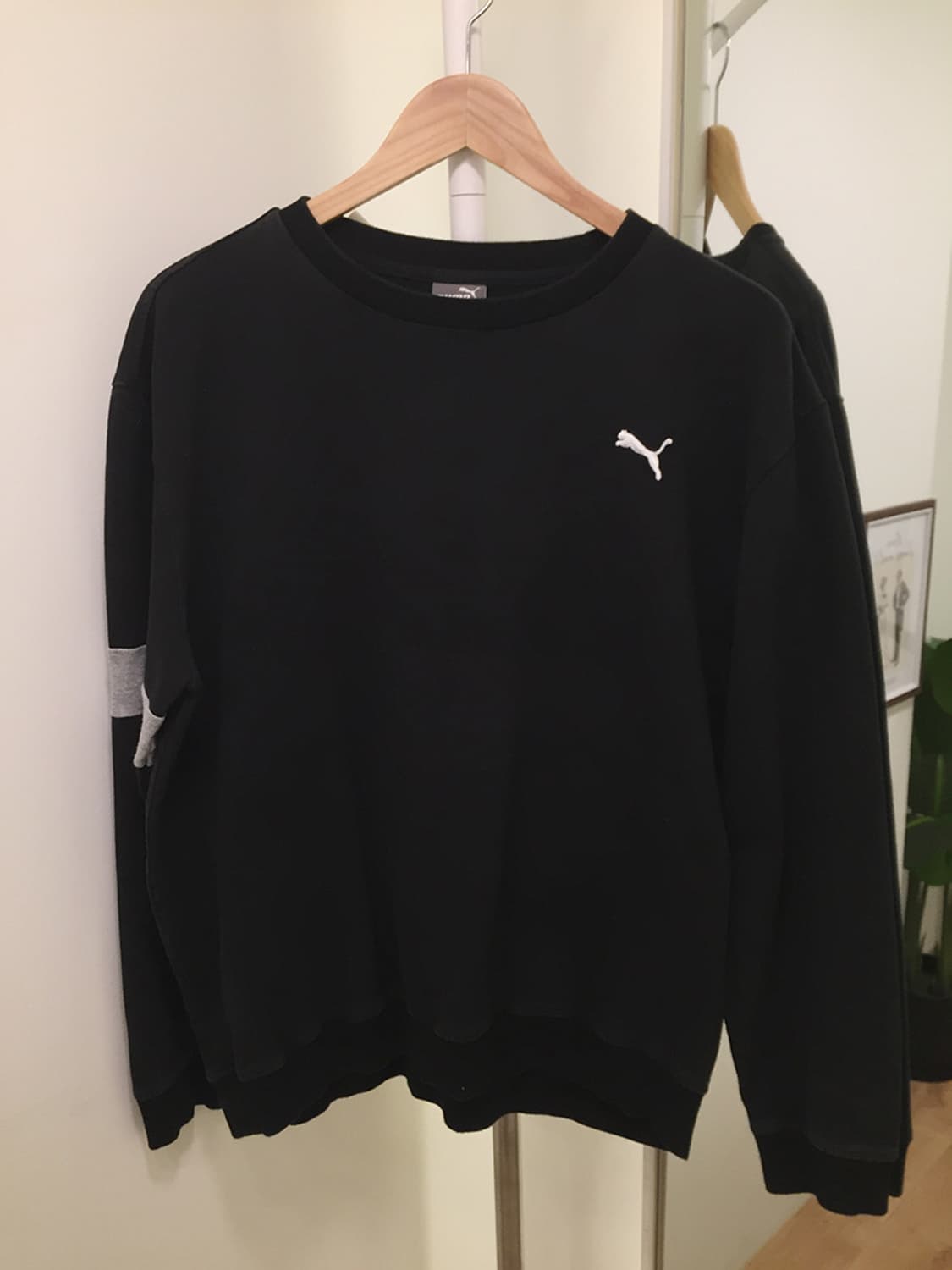 공용 퓨마 오버핏 맨투맨 100 상품이미지2