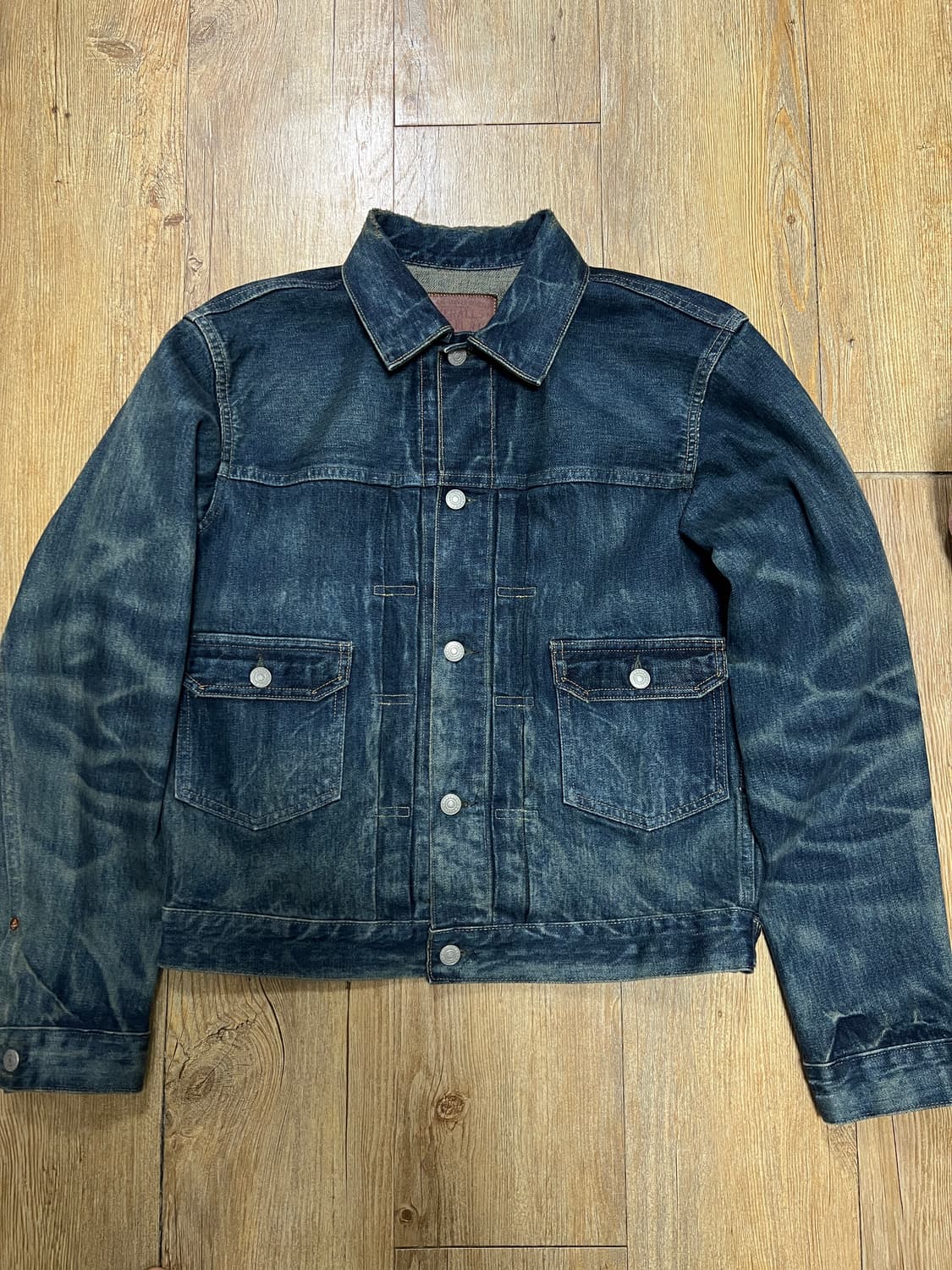 택포50) RRL 더블알엘 웨스트뷰 2세대 트러커 자켓 S 상품이미지1