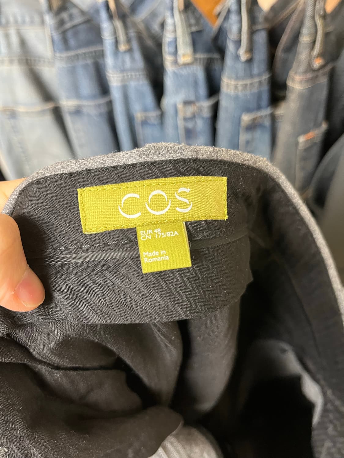 코스 바우하우스 슬랙스 48 상품이미지3