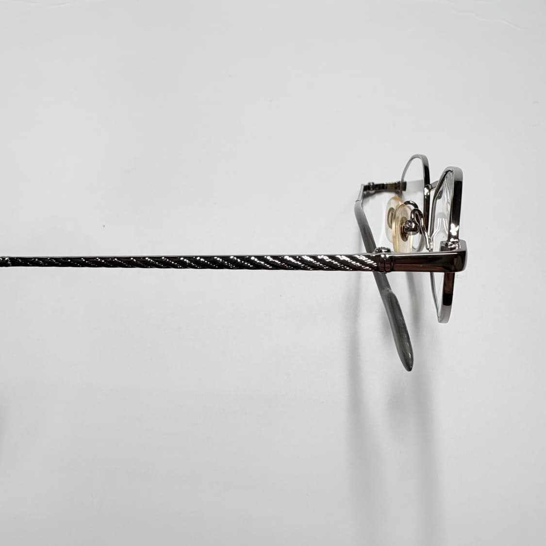 빈티지 오벌형 안경(부산광학 실버 타원형 안경) 상품이미지5