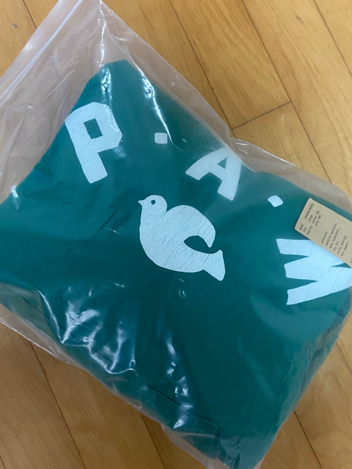 컬렉트 피시스 팸 후드 그린 L (새상품) 상품이미지3