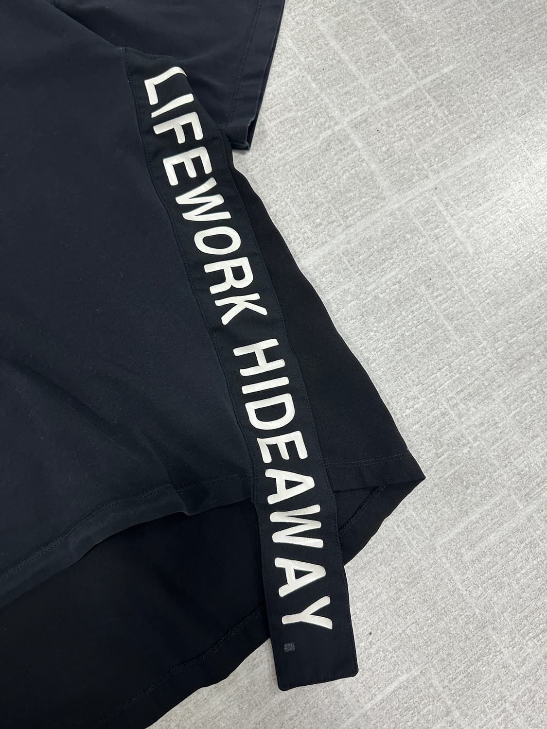 라이프워크 사이드테잎 오버 반팔 상품이미지3