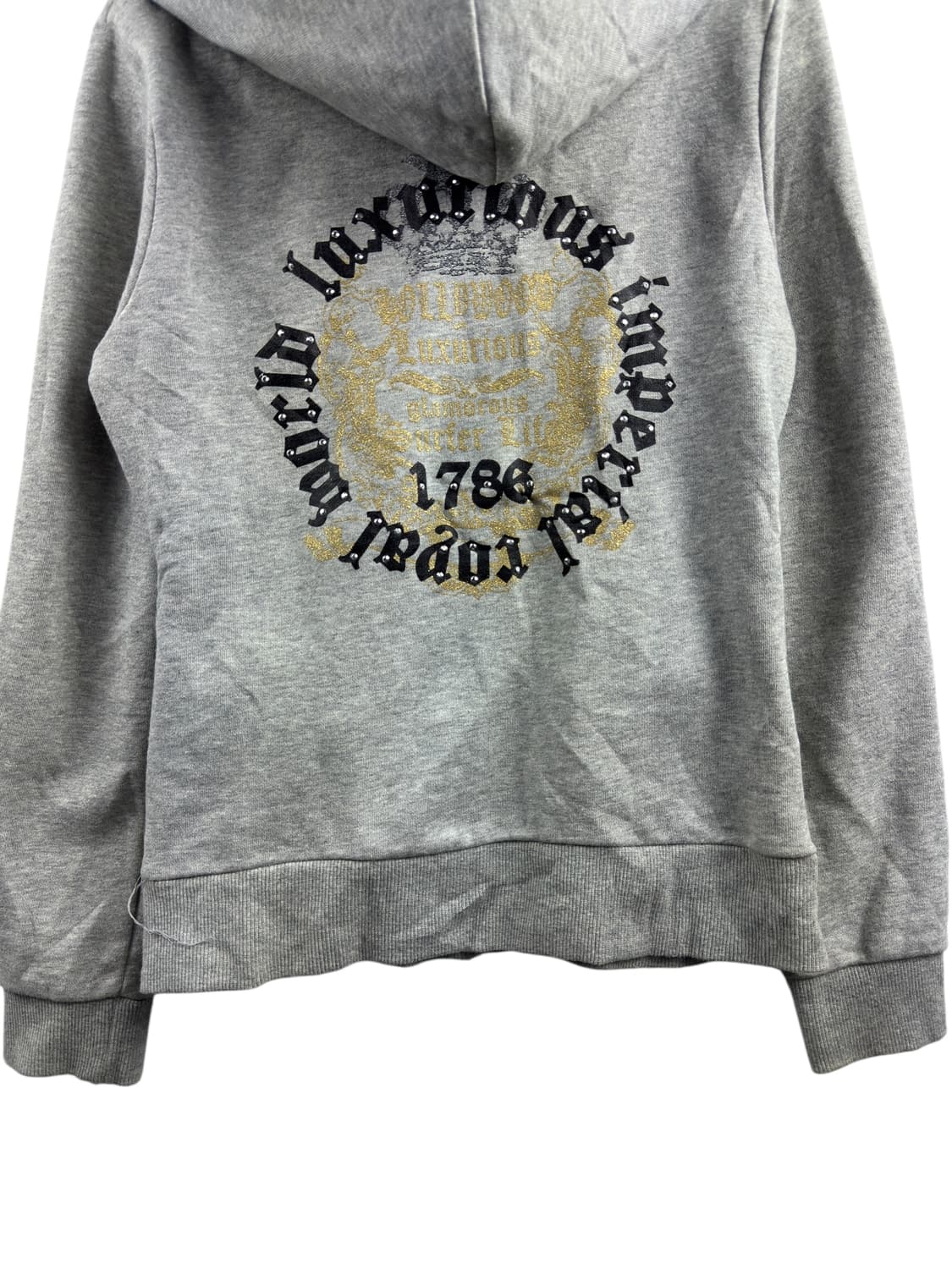 JPN Y2K 퍼 딱붙 후드집업1555 상품이미지3