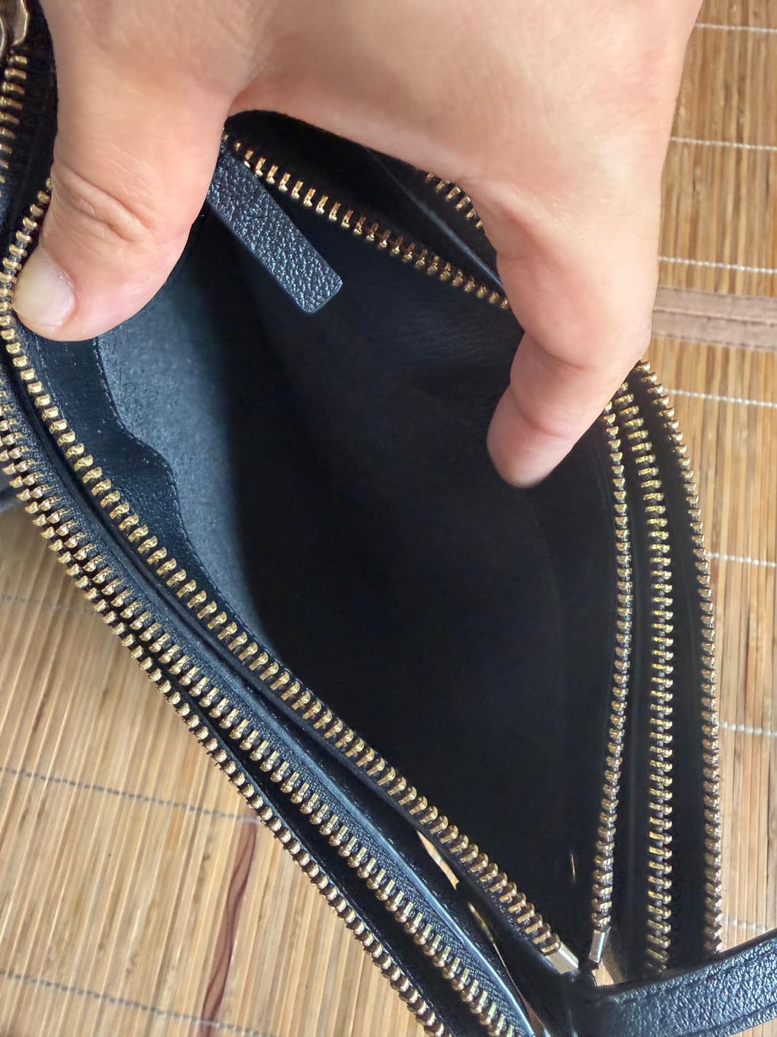 셀린느 트리오백 블랙 가죽 레더 숄더백 가방 상품이미지10