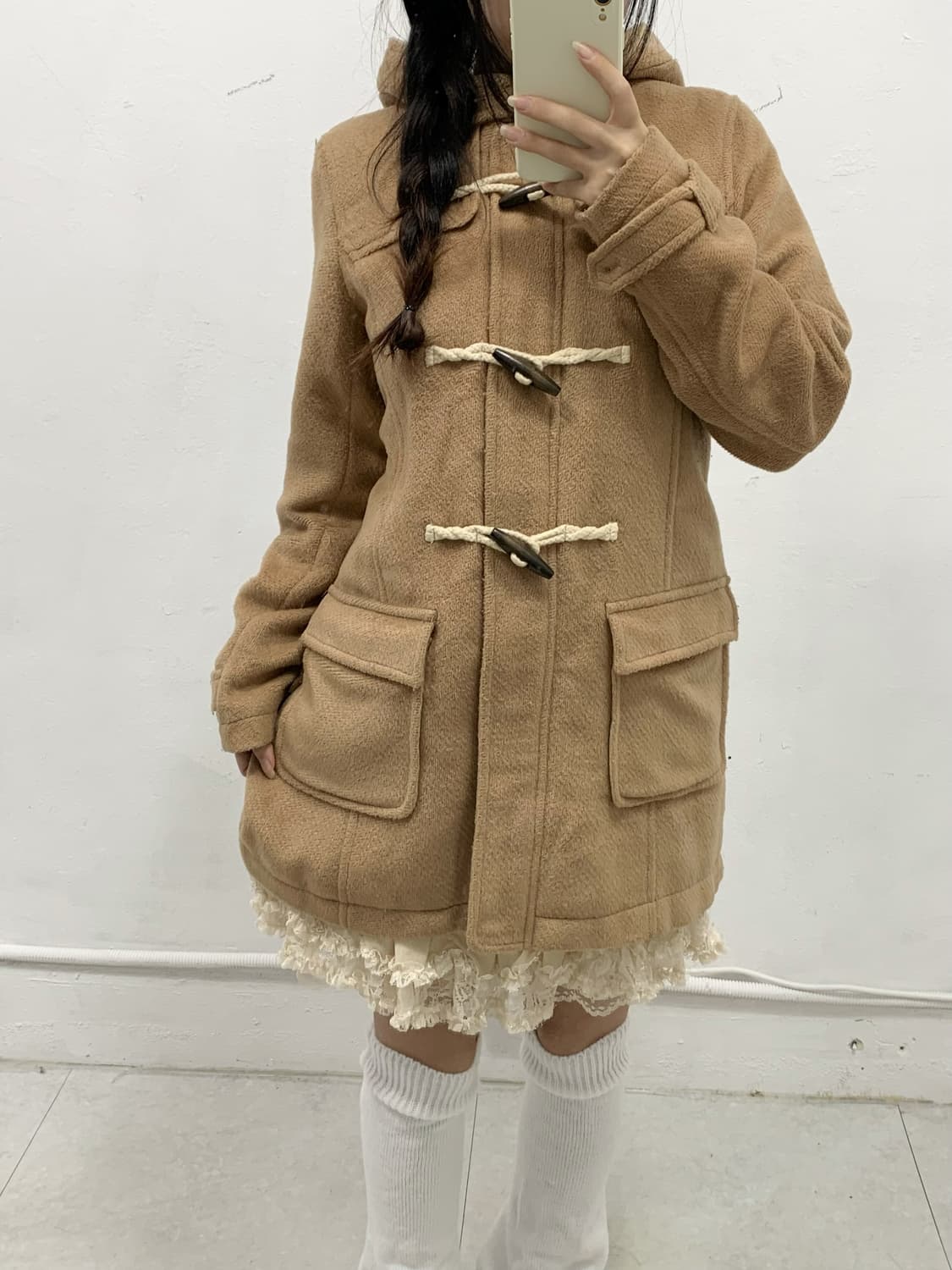 [O.D.O] 올리브데올리브 라떼갸루 리락쿠마 떡볶이 코트 상품이미지3