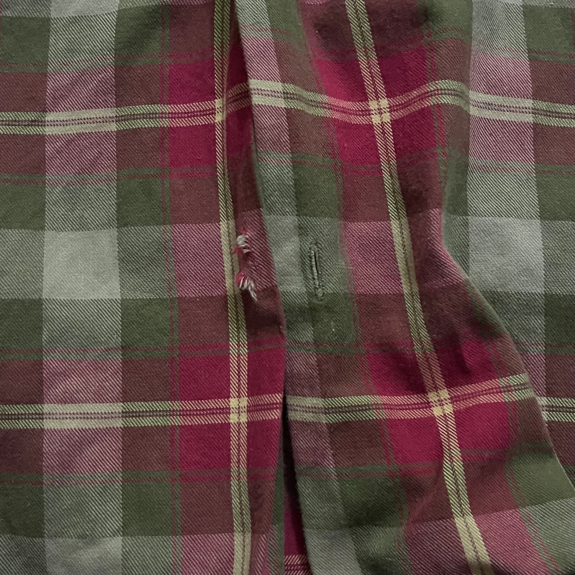 [L] 90s 빈티지 올드 스투시 체크 셔츠 상품이미지5