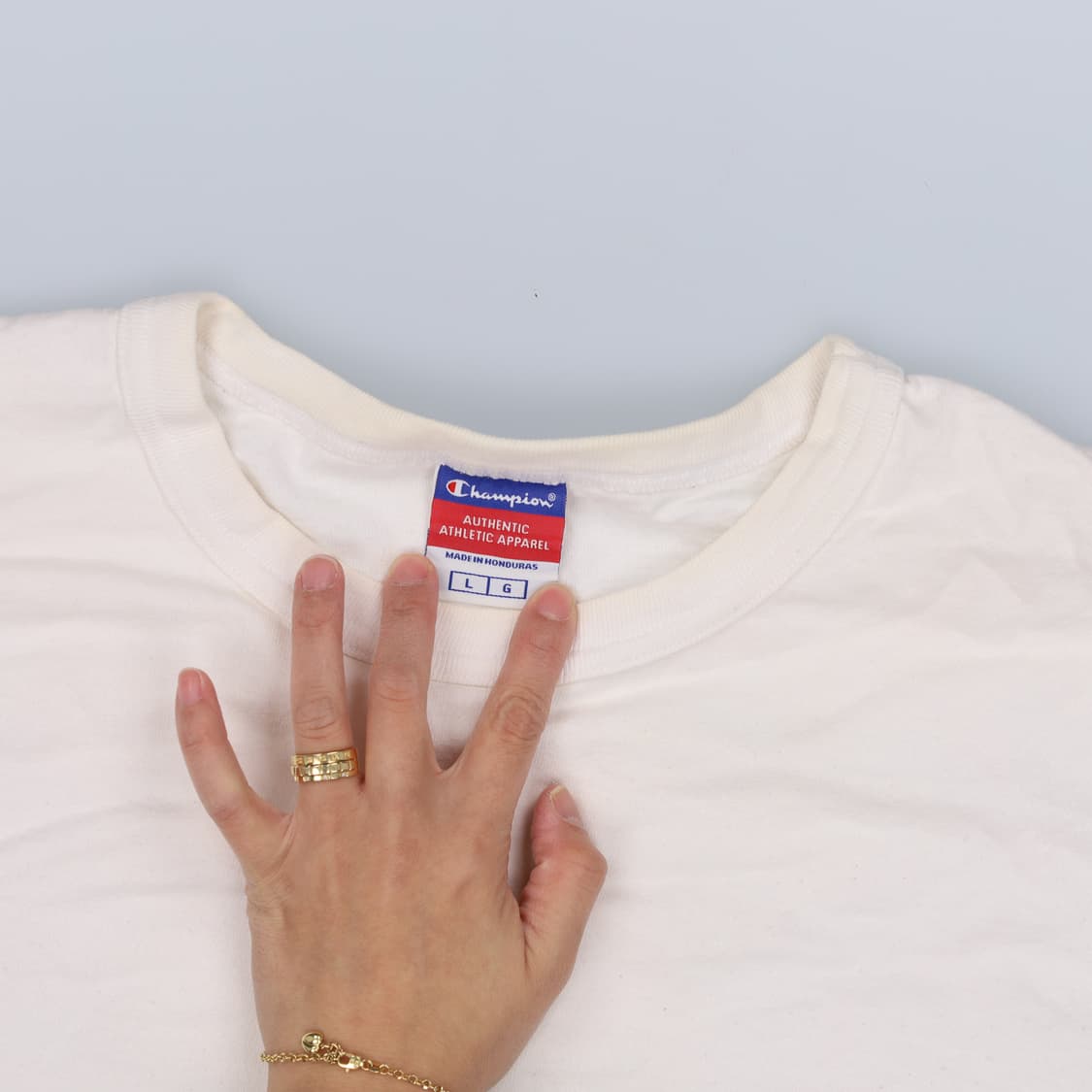 L 챔피온 라운드 반팔티 0320H1 상품이미지3