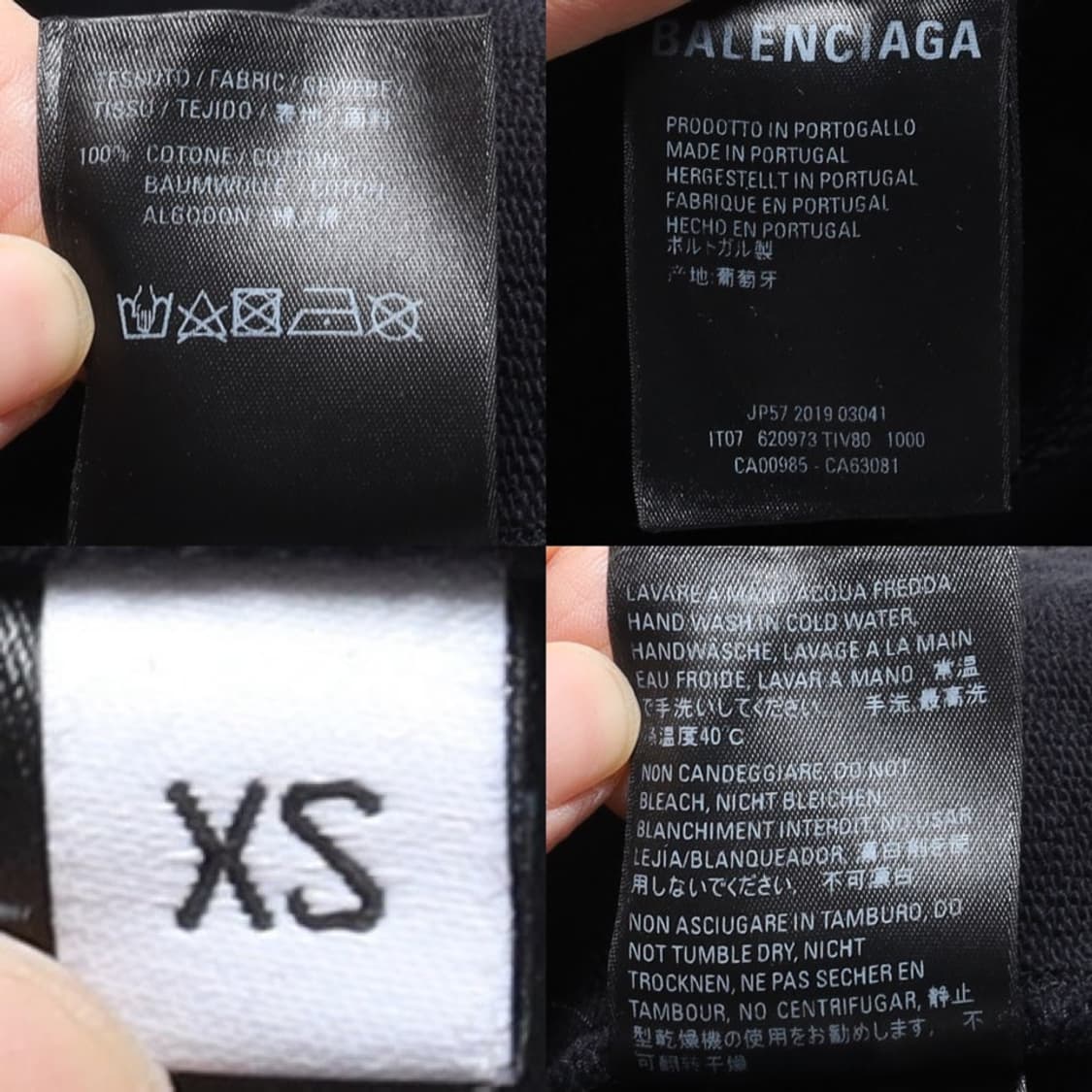 발렌시아가 Balenciaga Master Logo Hoodie 
 상품이미지9