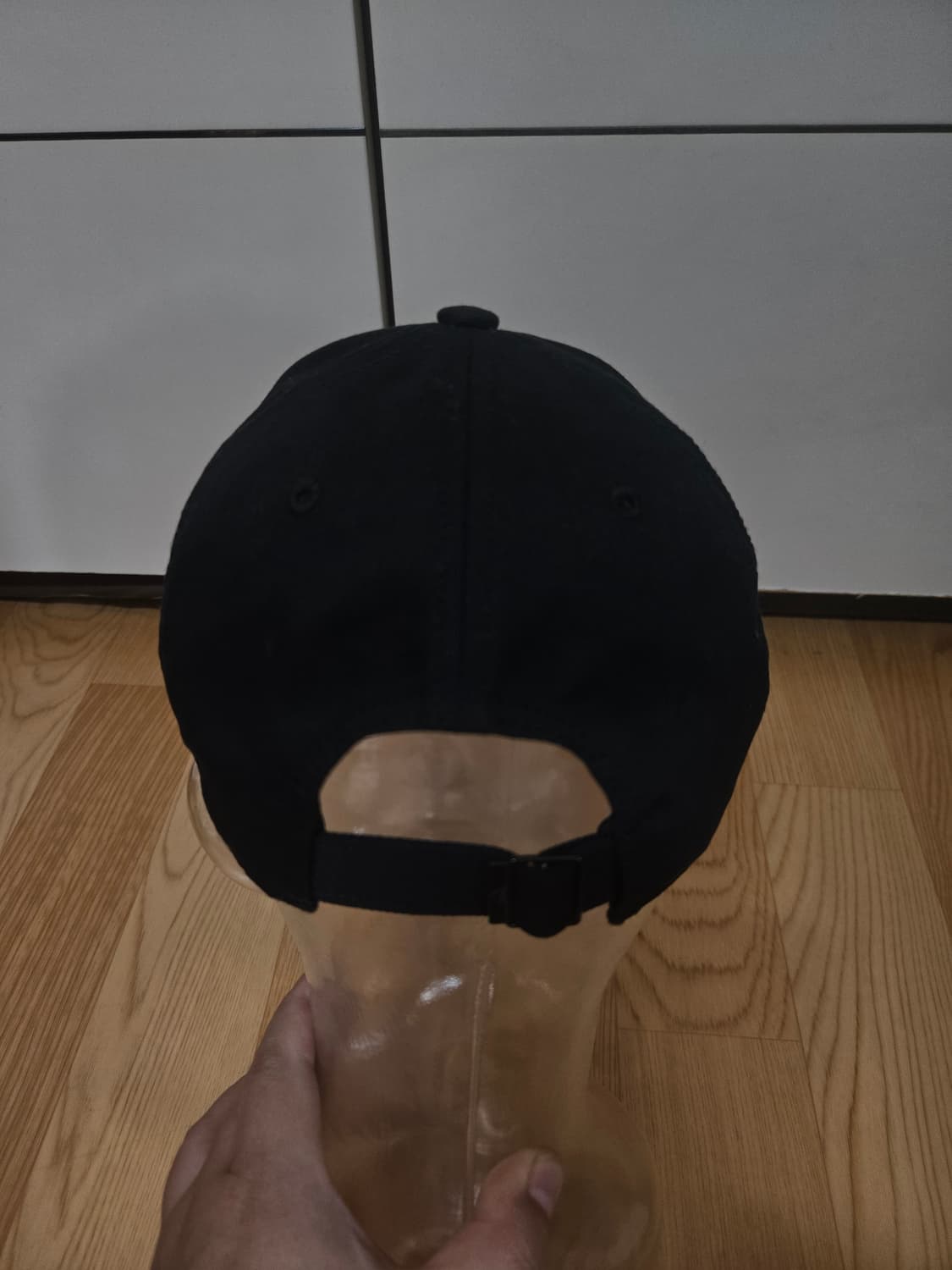 아디다스 정품 자수로고 블랙 볼캡 상품이미지3