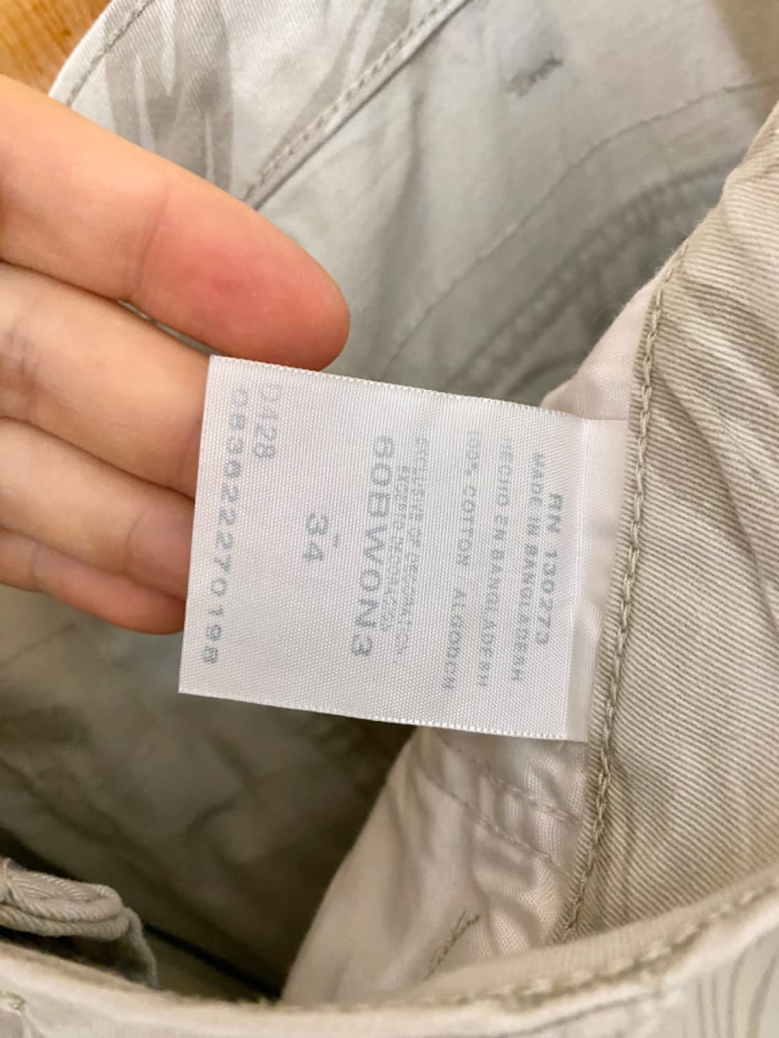 WRANGLER bermuda cargo pants 랭글러 버뮤다 카고 상품이미지9