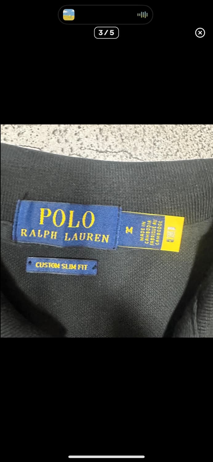  (바배) 폴로 랄프로렌 PK 카라 롱슬리브 상품이미지3