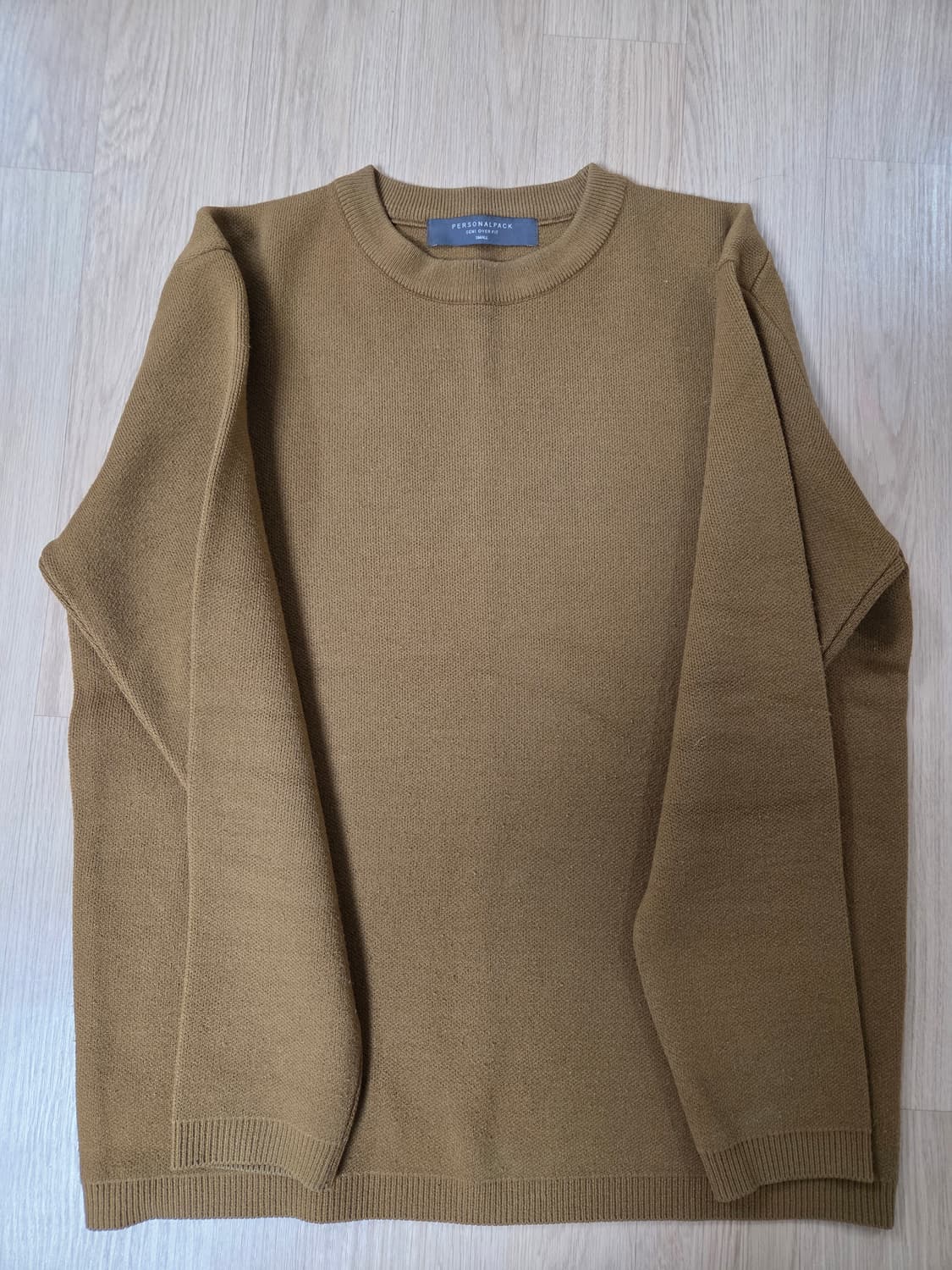 퍼스널팩 세미오버핏 브라운니트 s 상품이미지1